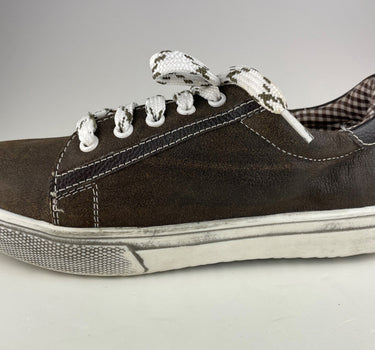 MADDOX Kinder Lederschuhe Sneaker "Oskar" | Bernstein