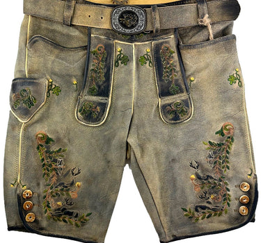 SCHWEIGERT´s Kurze Lederhose Eichinger Acker Kernig  | Exklusiv von MADDOX