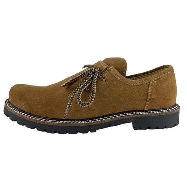 MADDOX Haferlschuhe "Altdorf" Veloursleder | Nuss Hellbraun