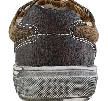 MADDOX Kinder Schuhe Sneaker "Nepomuk" | Holz Antik Braun