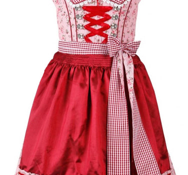 Krüger MADL Dirndl Top Madl | Rot 50cm