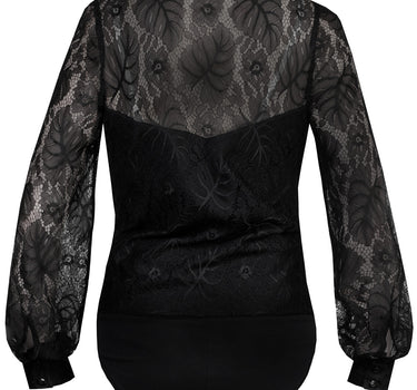 MarJo Damen Blusen Body "Harper-Malinda" Langarm 301700 | Schwarz