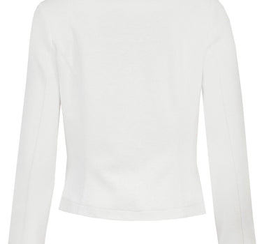 MarJo Damen Trachtenjacke "Sara" mit Rüschenbesatz | Champagner