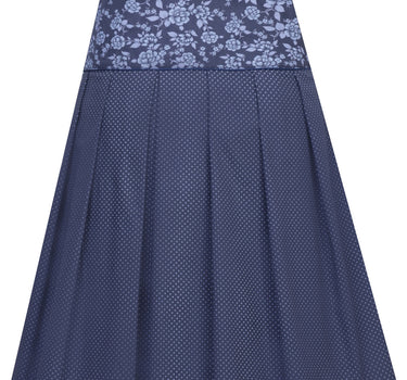 MarJo Damen Trachtenrock "Francesca" 58cm 697658 | Deep Ocean Blue