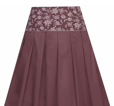 MarJo Damen Trachtenrock "Francesca" 58cm 697658 | Wine Rot