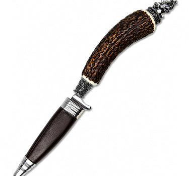Funk Hirschhorn Trachtenmesser mit Zierfigur | Hirsch