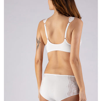 Nina von C. Hipster Slip mit Spitze 16130947 | Weiß