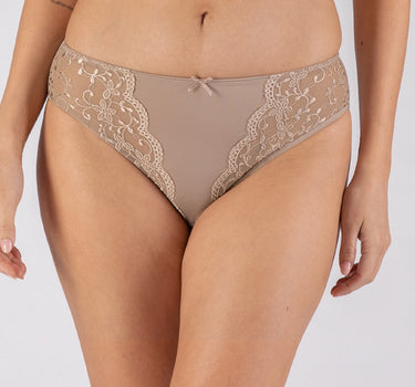 Nina von C.  Jazzpant mit floraler Spitze 4821971 | Latte Macchiato