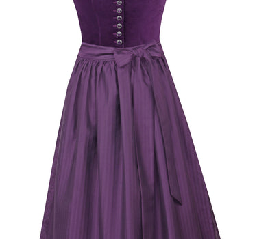 MarJo Trachten Dirndl "Nussdorf" 921070 | 70 cm - Brombeer