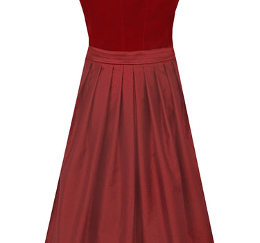 MarJo Trachten Dirndl "Nussdorf" 921070 | 70 cm - Kirsche