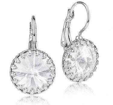 LUISIA® Kronen Ohrringe "Vivana" mit Kristallen von Swarovski® | Kristall
