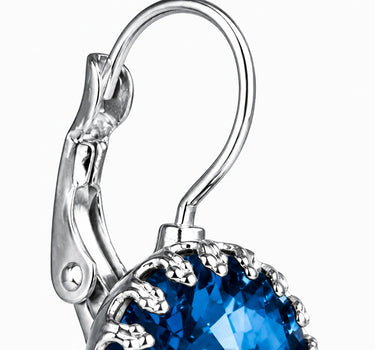 LUISIA® Kronen Ohrringe "Vivana" mit Kristallen von Swarovski® | Montana