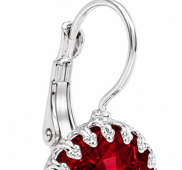 LUISIA® Kronen Ohrringe "Vivana" mit Kristallen von Swarovski® | Light Siam