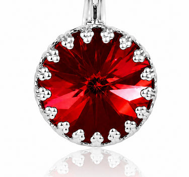 LUISIA® Kronen Ohrringe "Vivana" mit Kristallen von Swarovski® | Light Siam