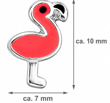 LUISIA® Ohrstecker "Flamingo" E-15550 - 925 Sterling Silber