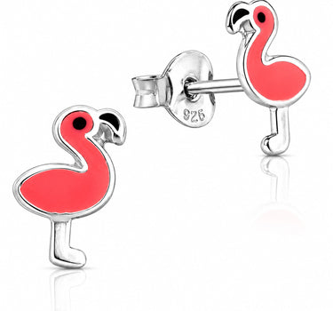 LUISIA® Ohrstecker "Flamingo" E-15550 - 925 Sterling Silber