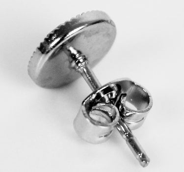 LUISIA Solitär Ohrstecker "Joy" mit Kristallen von Swarovski | Matt Agave Hellgrün