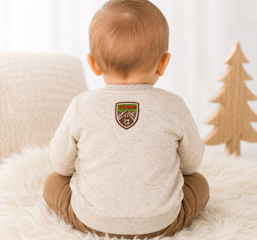 BONDI Jungen Sweatshirt "Gipfelkraxler" 91835 | Beige Melange