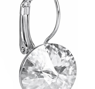 LUISIA® Ohrringe Rivoli mit Premium Kristallen - 14 mm | Kristall