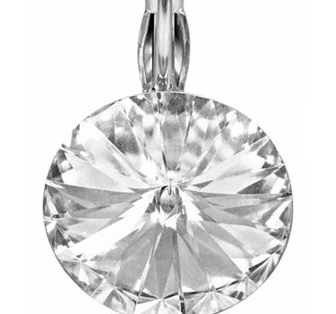 LUISIA® Ohrringe Rivoli mit Premium Kristallen - 14 mm | Kristall