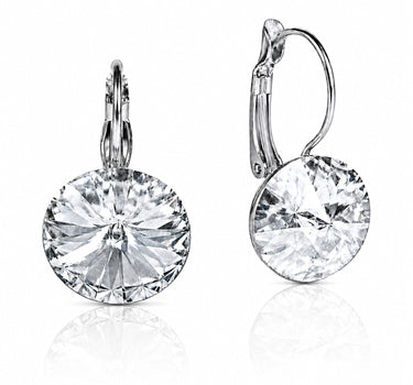 LUISIA® Ohrringe Rivoli mit Kristallen von Swarovski® - 14 mm | Kristall