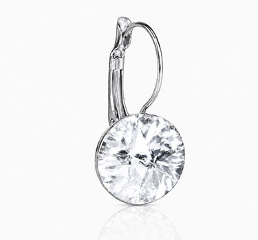 LUISIA® Ohrringe Rivoli mit Kristallen von Swarovski® - 12 mm | Kristall