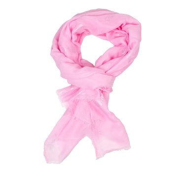 Trachten Halstuch Schal Uni mit Glitter Hirsch | Rosa