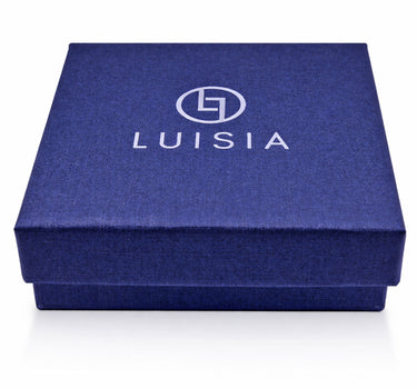 LUISIA Kronen Ohrringe "Vivana" mit Premium Kristall | Light Topaz - Hellbraun