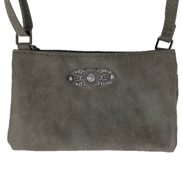 Trachten Handtasche "Sofia" - Dirndl Umhängetasche | Dunkelgrau