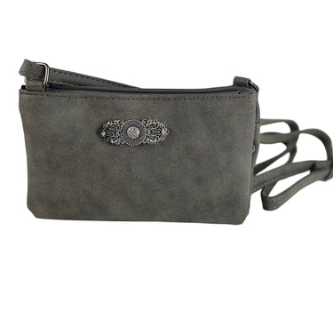 Trachten Handtasche "Sofia" - Dirndl Umhängetasche | Dunkelgrau