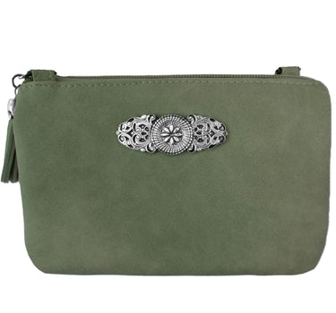 Trachten Handtasche "Sofia" - Dirndl Umhängetasche | Dunkelgrün