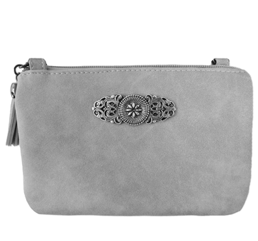 Trachten Handtasche "Sofia" - Dirndl Umhängetasche | Hellgrau