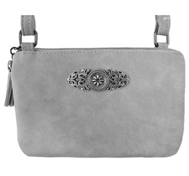 Trachten Handtasche "Sofia" - Dirndl Umhängetasche | Hellgrau