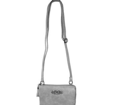 Trachten Handtasche "Sofia" - Dirndl Umhängetasche | Hellgrau