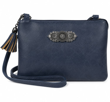 Trachten Handtasche "Sofia" - Dirndl Umhängetasche | Dunkelblau