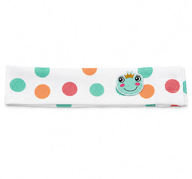 BONDI Stirnband "Froschkönig" 86578 - Weiß | Baby Mädchen Bandana
