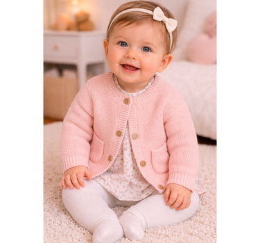 BONDI Baby Mädchen Strickjacke 93940 | Rosa