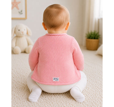 BONDI Baby Mädchen Strickjacke "Marine Life" 86693 | Candy Rosa