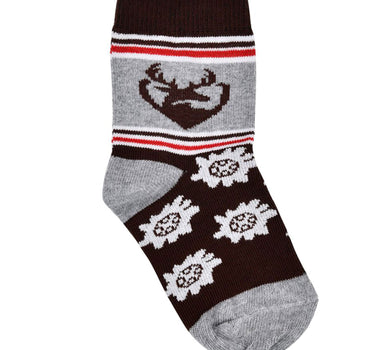 BONDI Baby Kniestrümpfe "Hirsch" 91730 | Grau - Socken