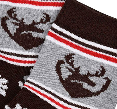 BONDI Baby Kniestrümpfe "Hirsch" 91730 | Grau - Socken
