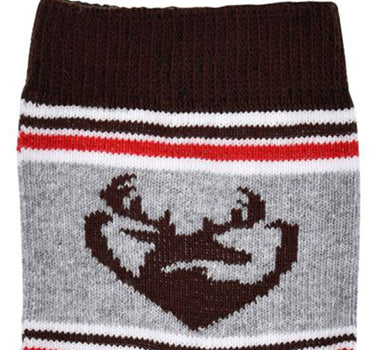 BONDI Baby Kniestrümpfe "Hirsch" 91730 | Grau - Socken