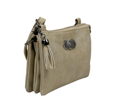 Trachten Handtasche "Sofia" - Dirndl Umhängetasche | Beige