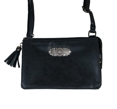 Trachten Handtasche "Sofia" - Dirndl Umhängetasche | Schwarz