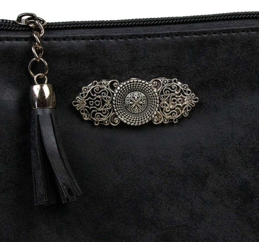 Trachten Handtasche "Sofia" - Dirndl Umhängetasche | Schwarz