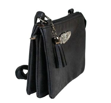 Trachten Handtasche "Sofia" - Dirndl Umhängetasche | Schwarz