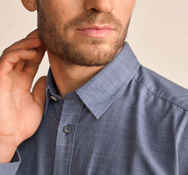 Krüger BUAM Trachtenhemd "Marius" 911367 | Blau