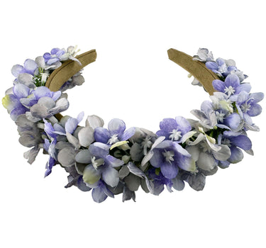 Blumen Haarreif "Marissa" mit zarten Blüten | Flieder
