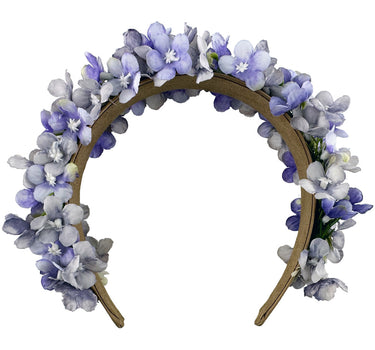 Blumen Haarreif "Marissa" mit zarten Blüten | Flieder