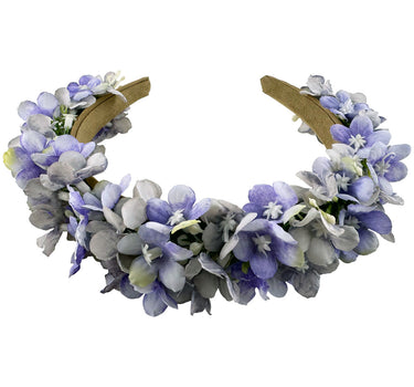Blumen Haarreif "Marissa" mit zarten Blüten | Flieder
