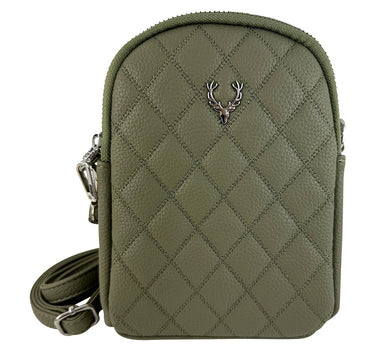 Trachten Handtasche "Emma" - Dirndl Umhängetasche | Olivgrün